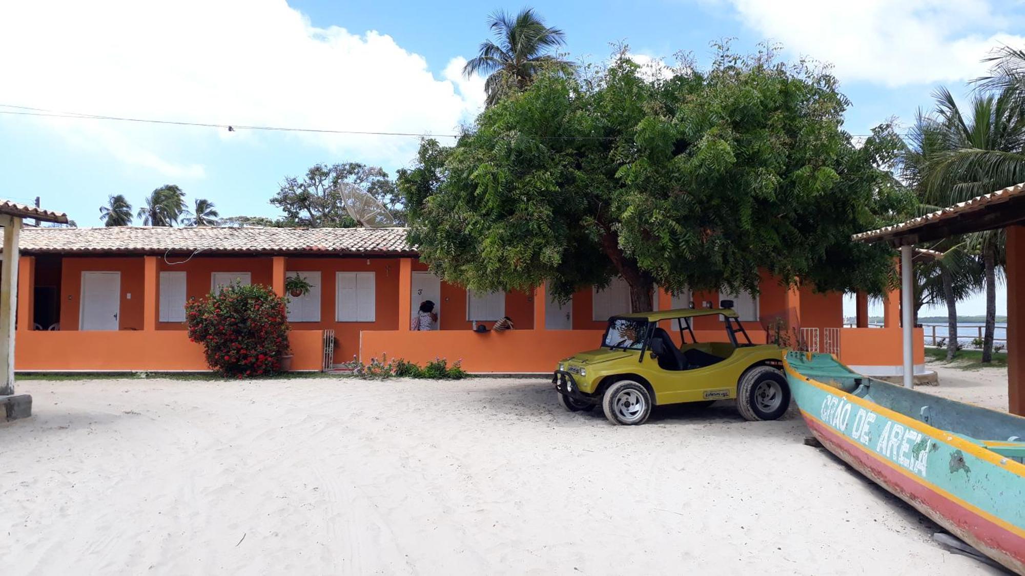Pousada Grao De Areia Beira Mar Mangue Sêco Zewnętrze zdjęcie